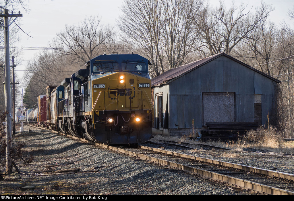 RJED eastbound through Buskirk, NY